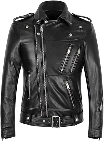 『TEN LEATHER JKT BLACK S』 Suiting Style Motorcycle Jacket Men Black Multi Zip Vintage